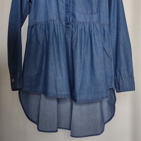 Easy Wear dnm collection denim blouse - Picture 3 of 5